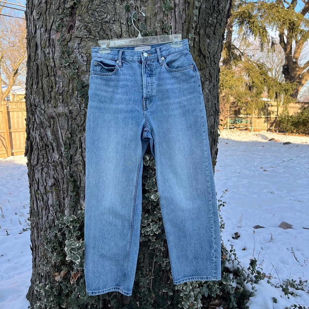Everlane 90s Way High Blue Jeans